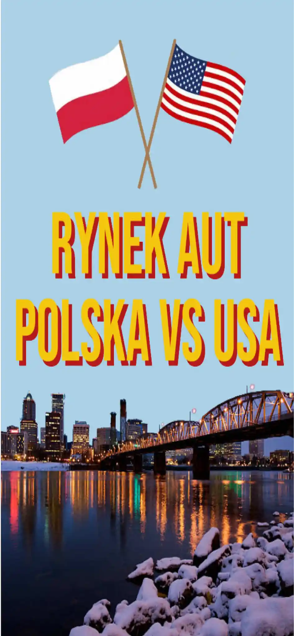 Rynek aut Polska VS USA